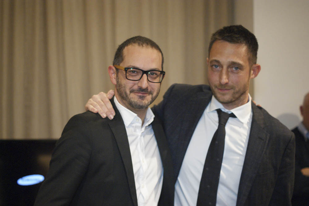 Fabio Asnaghi e Filippo Berto alla festa #BertO40