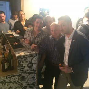 Fabio, Flavio Cairoli e Filippo Berto al Manhattan Party