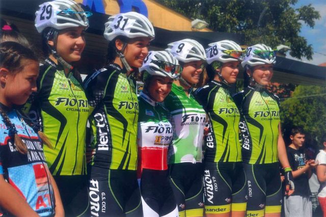 Cicli Fiornin squadra femminile sponsor berto