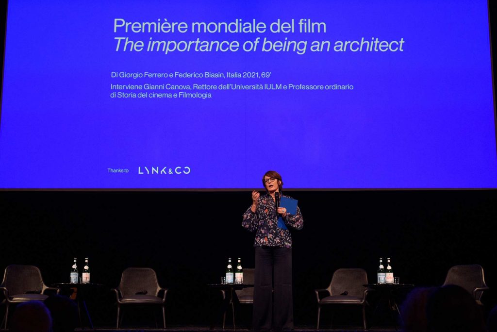 Silvia Robertazzi curatrice MDFF2021 - première "the importance of being an architect"